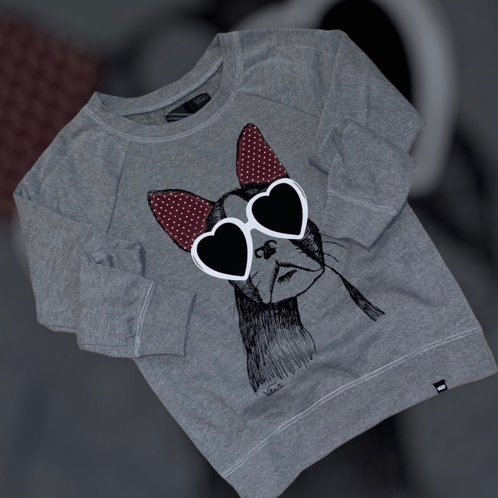 VANS French Bulldog Sweatshirt